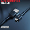 Honeywell Apple Lightning Sync & Charge Cable 1.8Mtr - Black( HC000044/CBL/SLC/1.8M/BLK )