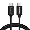 Honeywell Type C to Type C USB 3.1 cable 1.8Mtr - Black(HC000048/CBL/SLC/1.8M/BLK)